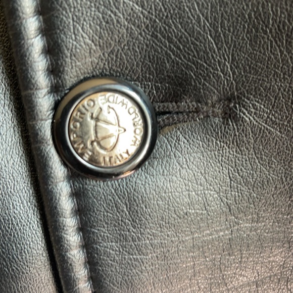 Emporio Italy leather jacket - Picture 3 of 9